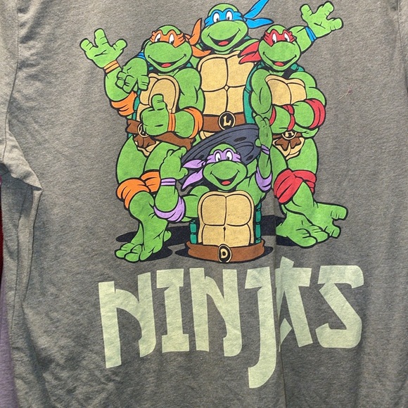 Nickelodeon tshirt Teen Age mutant Ninja turtle short sleeve tee size med - Picture 3 of 6